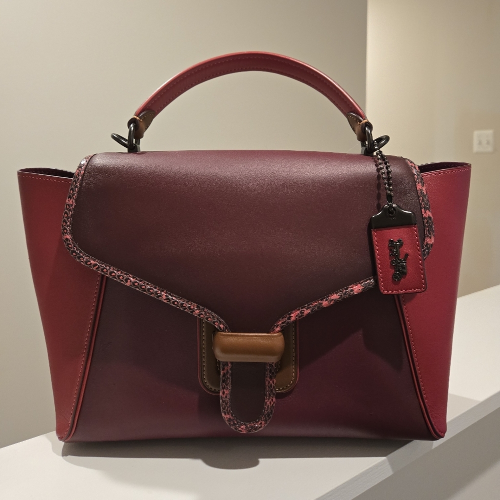 Nwt Coach Courier Carryall